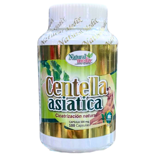 [MNH082] Centella Asiática 100 cápsulas Natural Medixx