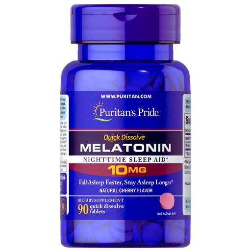 [MNH102] Melatonin de 10mg 90 Cápsulas Puritan's Pride