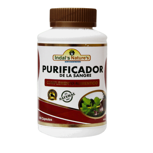 Purificador de la Sangre 500g 100 Cápsulas Indals Natures