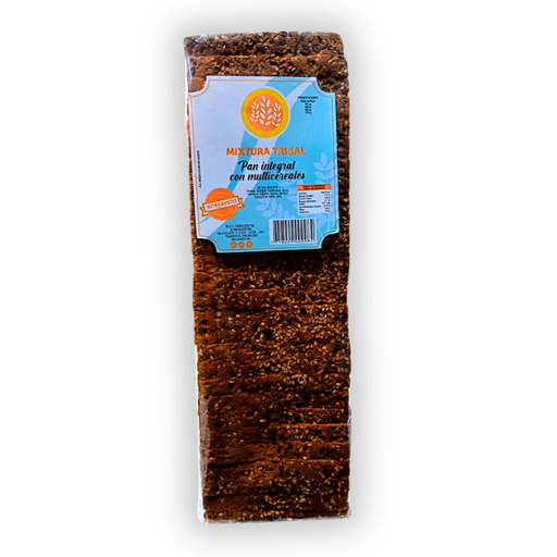 Pan de Molde Integral con Multicereales Mixtura Trigal