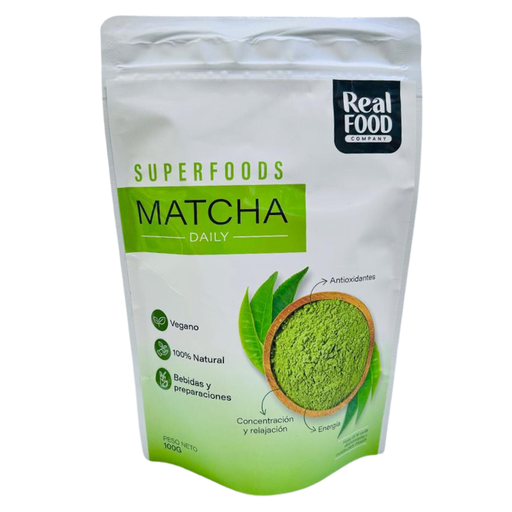 Té verde en polvo Matcha 50g Real Food (copia)