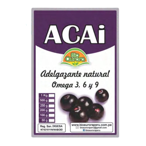 Acai Berry 100g  Bio Aurora