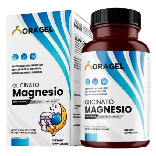 Glicinato de Magnesio 90cap Oragel 