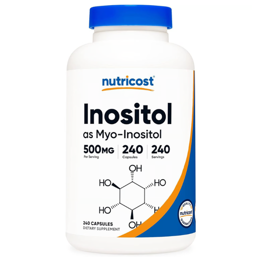 [MNH000814] Inositol 500mg 240 cápsulas Nutricost
