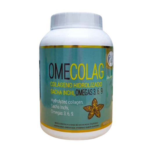 Omecolag- Colageno y Omega 3,6 y 9 Herbal Nautural 650g 