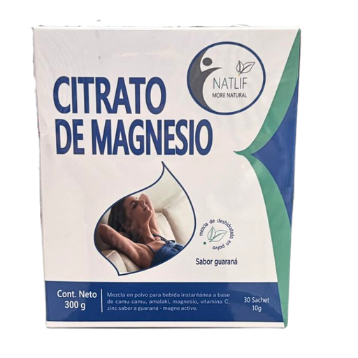 Citrato de Magnesio 30 sachet Natlif 