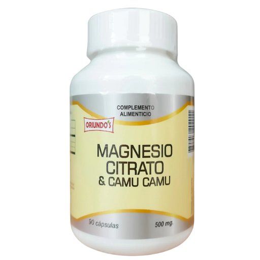 Citrato de Magnesio 90 capsulas Oriundo's