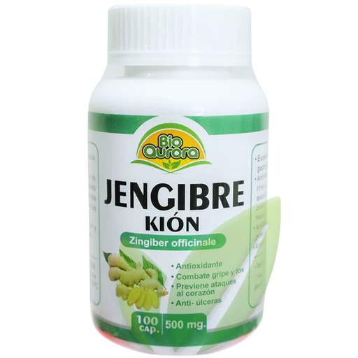 Jengibre 100cap 500mg Bio Aurora
