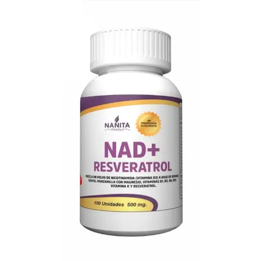 [MNH001043] NAD + Resveratrol 100 cáp. - NANITA