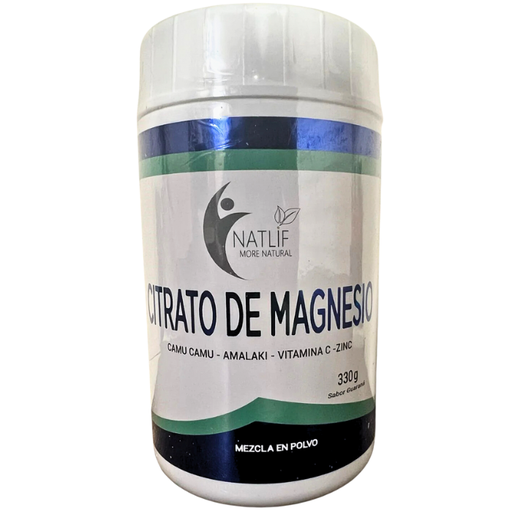 Citrato de Magnesio Vit.C 330g HERBAL NATURAL LIFE