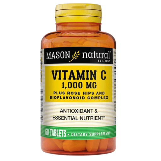 Vitamina C 1000mg 100 tabletas Mason Natural