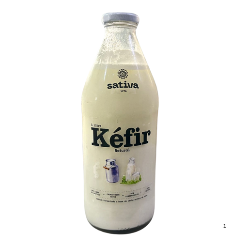 Kefir Sabor Natural 1Litro Sativa  