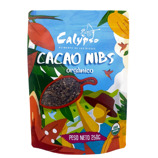 Nibs de Cacao Orgánico 250g Calypso