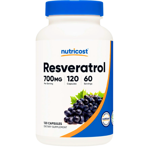Resveratrol 700mg 120 cápsulas Nutricost