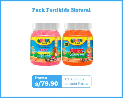 Pack Fortikids Natural