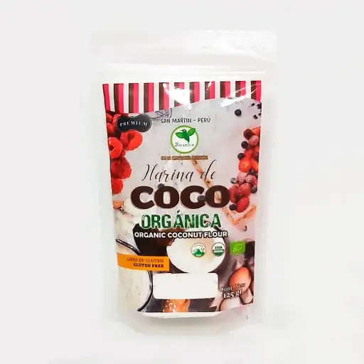Harina de Coco 125g - Bio Selva