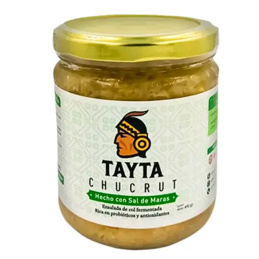 Chucrut con sal de maras 400g Tayta