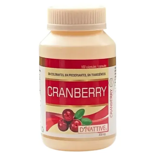 Cranberry 100cap 500g Dnattive