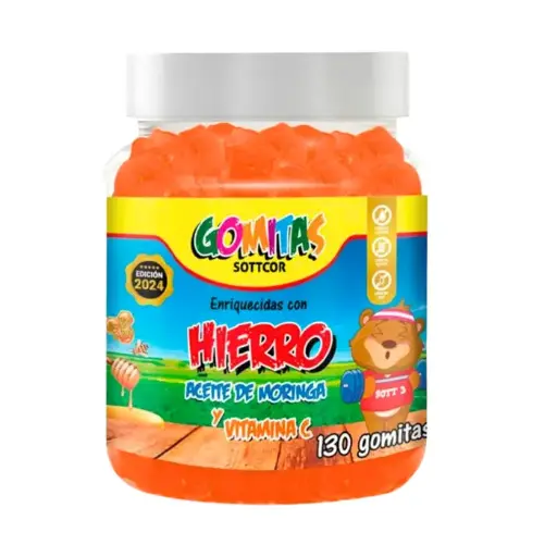 Gomitas De Hierro (niños) 130unid Sottcor