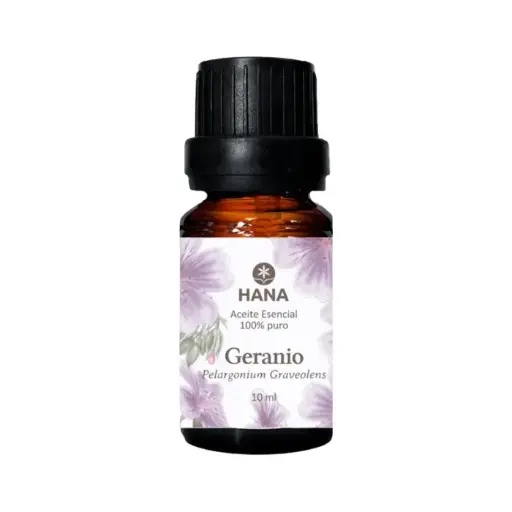 Aceite Esencial De Geranio 10ml Hana 