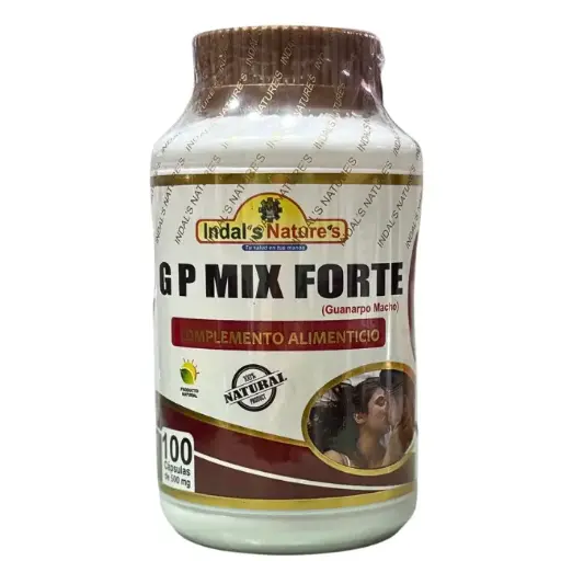 G P Mix Forte (Huanarpo Macho) 500mg 100cap Indals Natures    