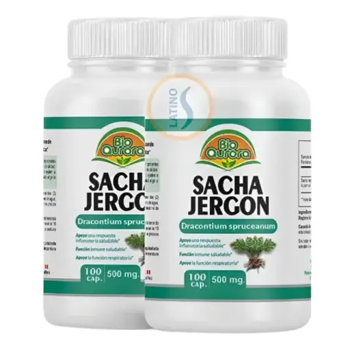 Sacha Jergón 100 capsulas 500mg Bio Aurora 