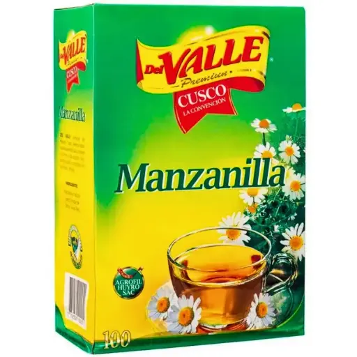 Infusion Manzanilla 100 filtrantes - Del Valle