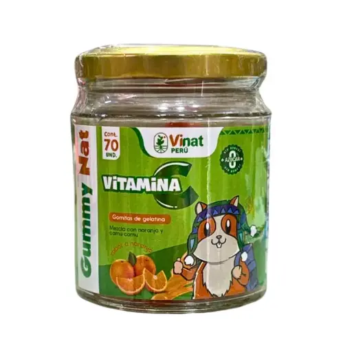  Gomitas De Vitamina C (niño) 70 Unid. Vinat Perú