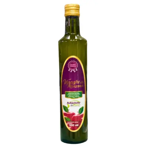Vinagre de Manzana Premium 500ml Autóctono del Perú